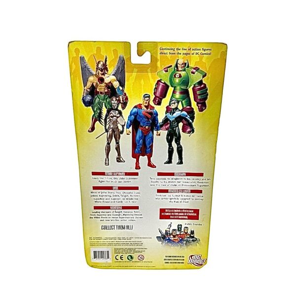 DC Direct Superman Batman Public Enemies Hawkman Figure - Picture 5 of 6